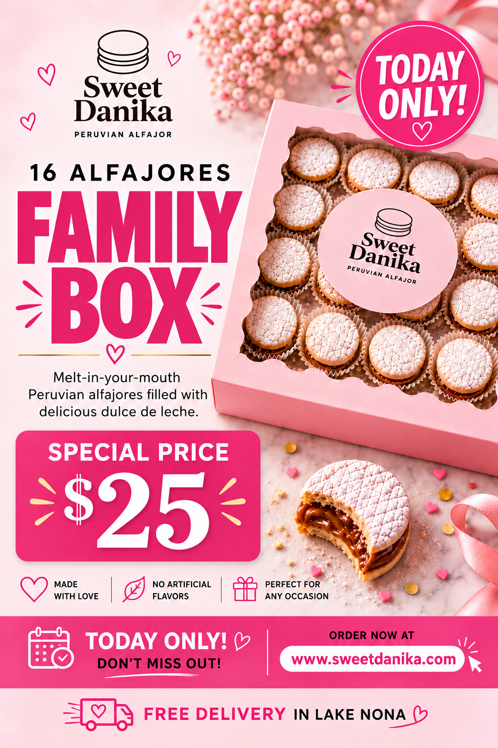 ✨ 16 Alfajores Box — Family Box *FLASH SALE*