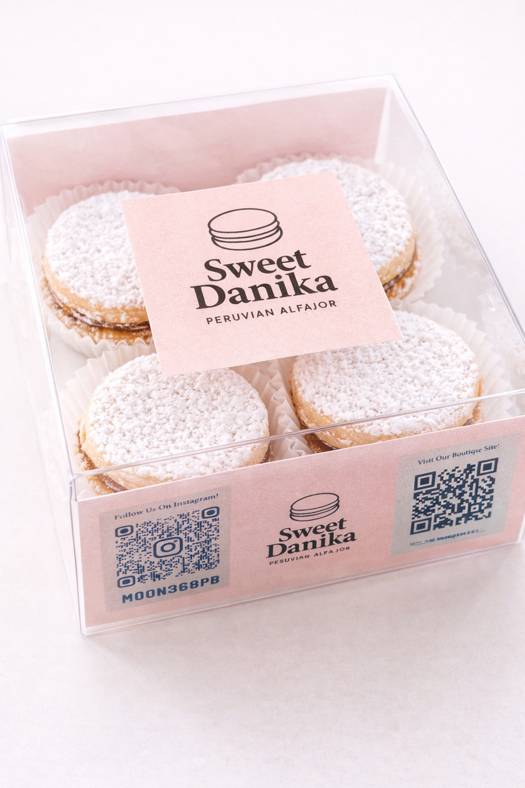 ✨ 04 Alfajores Box — Petite Treat            (Small Box)