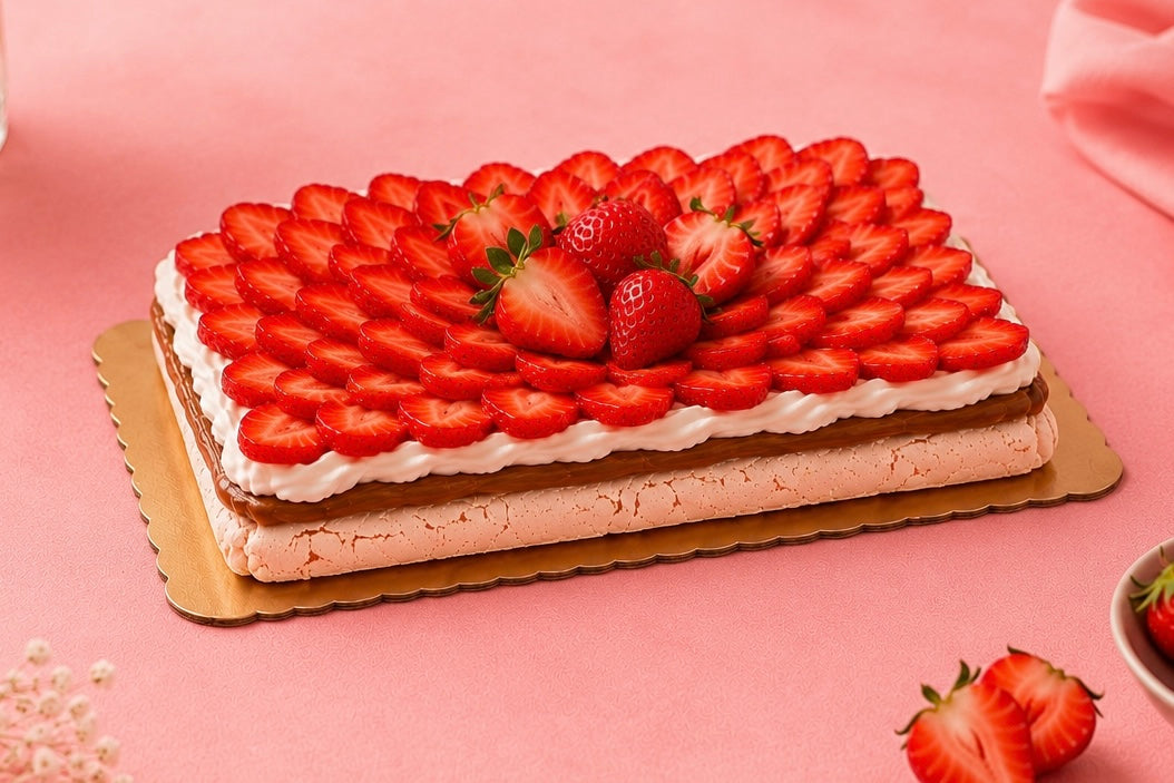 🍓 PARTY Size Rectangular Pavlova (9" × 13") (SERVES 16-20)