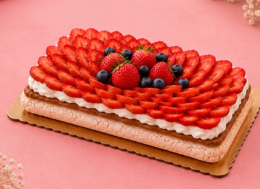 🍓 PARTY Size Rectangular Pavlova (9" × 13") (SERVES 16-20)