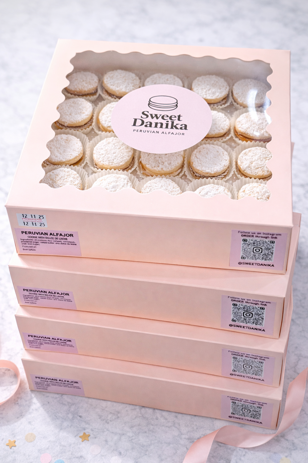 ✨ Catering 100 Alfajores Box — Event/Catering Box