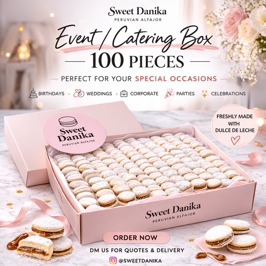 ✨ Catering 100 Alfajores Box — Event/Catering Box
