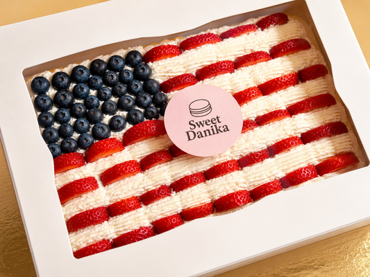 🍓 CELEBRATION Size Rectangular Pavlova (13" × 18") (SERVES 24-30)