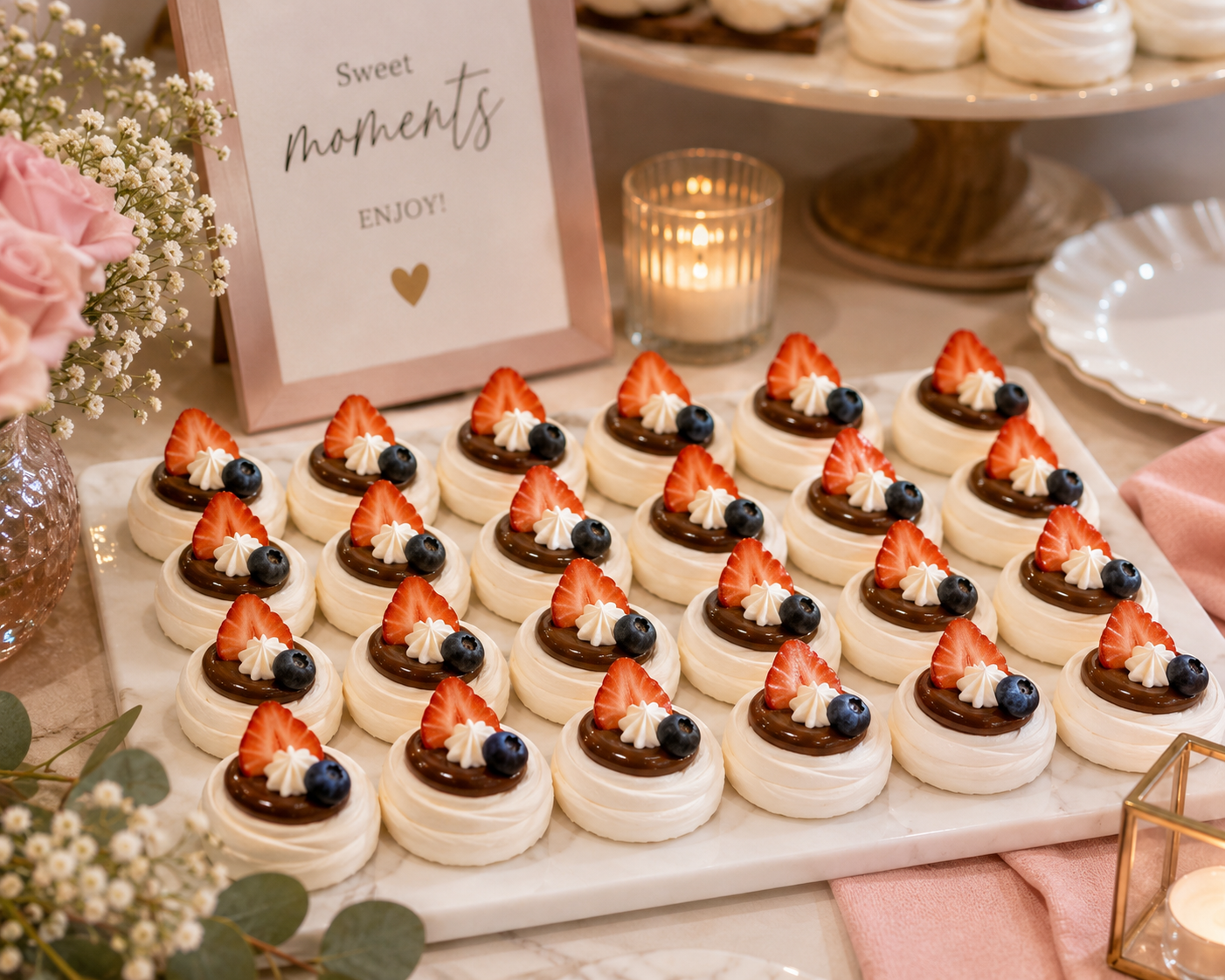 🍓 Signature Pavlova BITES (24 Pieces)