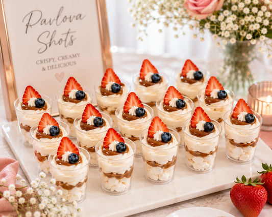 🍓 Pavlova SHOTS (24 units)